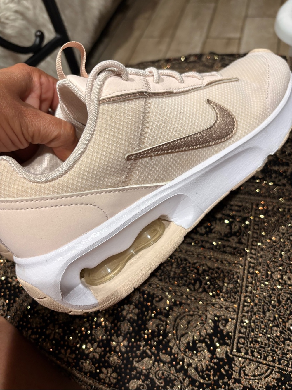 Nike Women’s Air Max Casual Sneaker - Light Beige/Pearl size 9